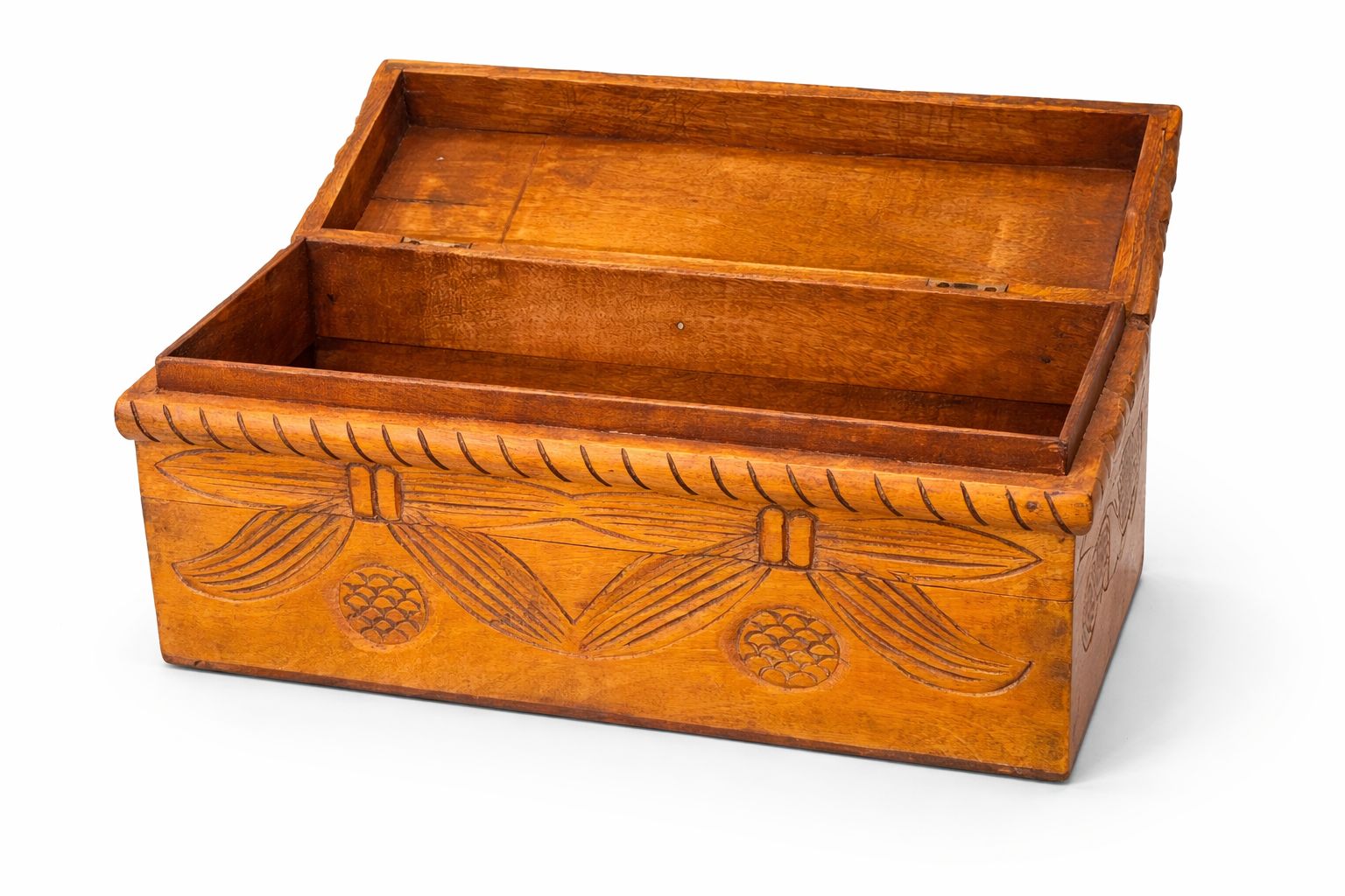 hand carved walnut wooden box hand carved walnut wooden box