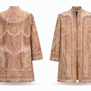 kani short jacket beige & rose