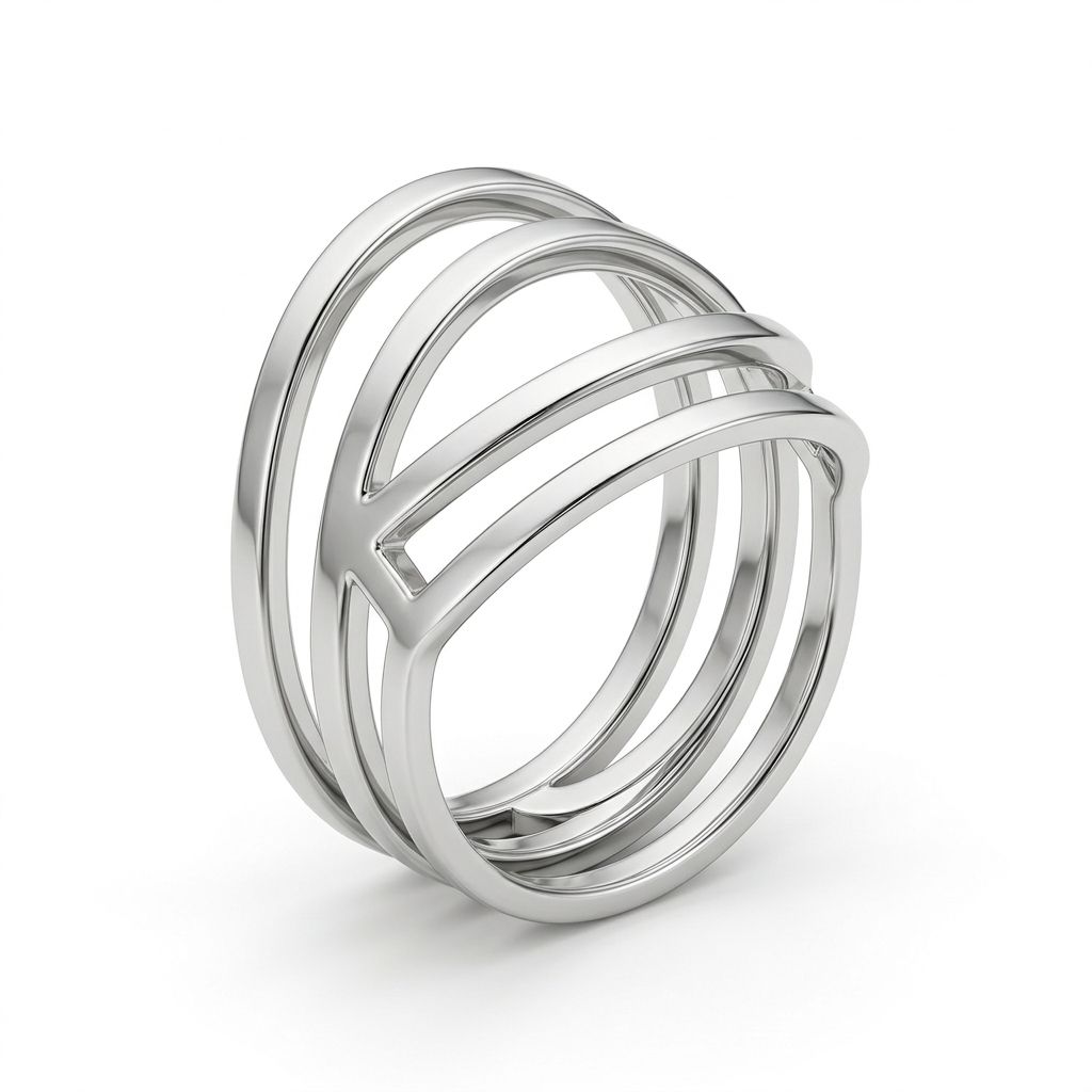 modern silver crown ring modern silver crown ring