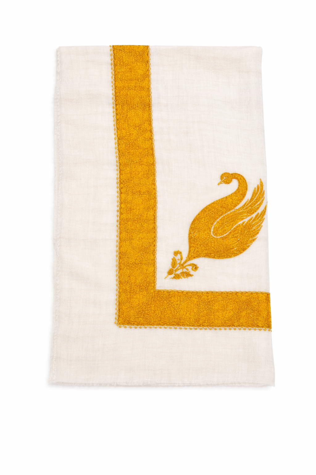 orangey yellow pashmina