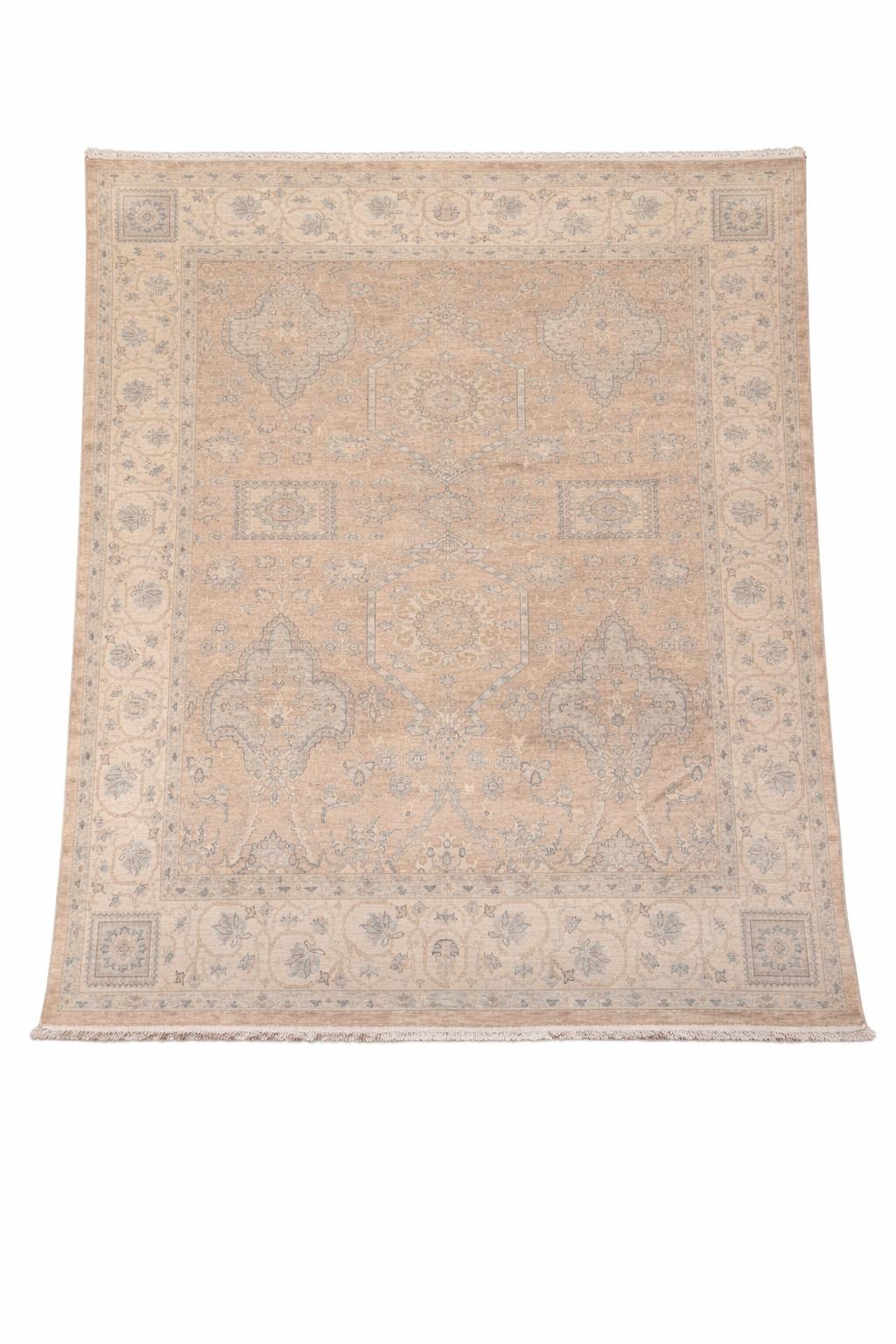 pakistani hand made beige and silver chobi ziegler carpet 8 x 10 feet pakistani hand made beige and silver chobi ziegler carpet 8 x 10 feet