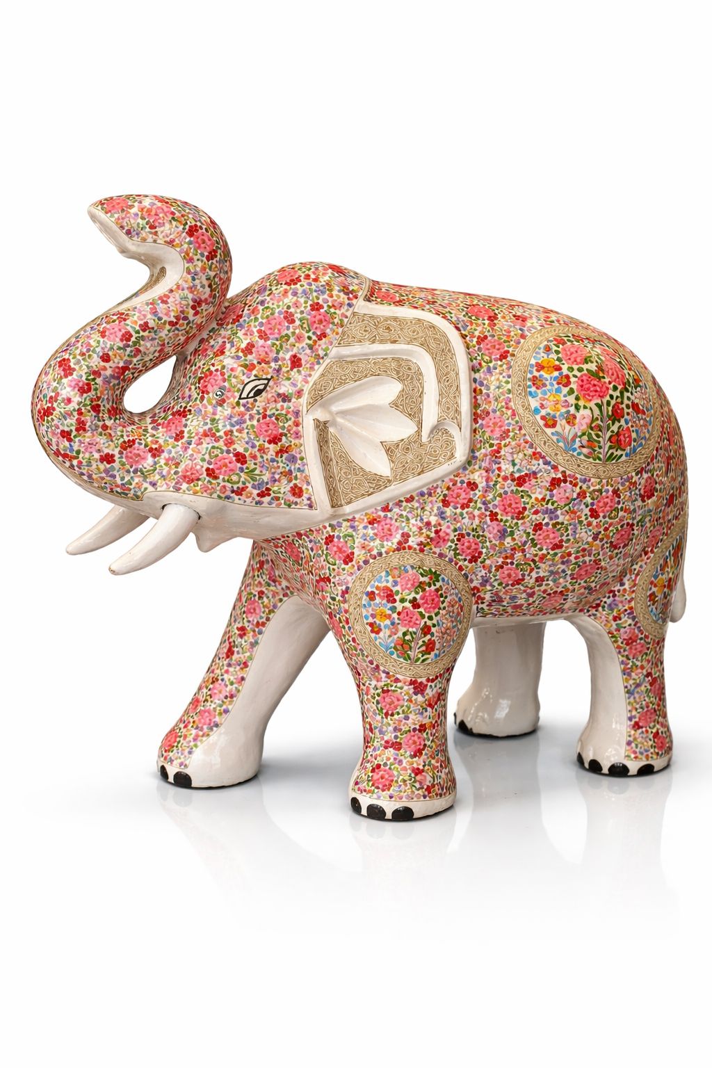 papier mâché darbar elephant 18 inch papier mâché darbar elephant 18 inch