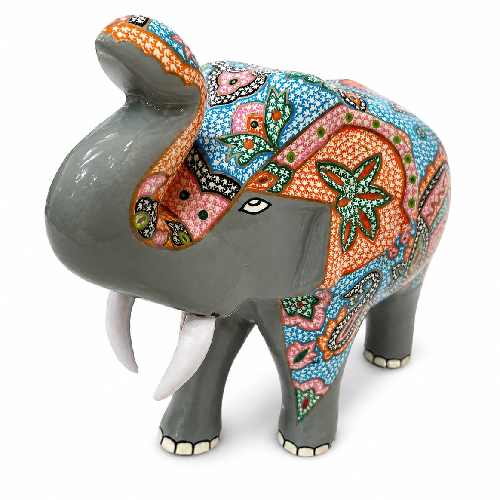 Handcrafted Kashmiri Decorative Elephant