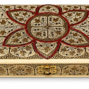 Luxury Kashmiri Lotus Design Box