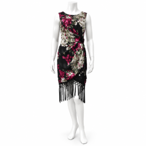 Dahlia Fringe Wrap Dress
