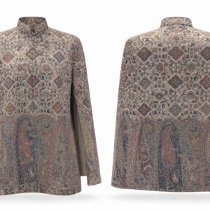Kani Floral Mosaic & Vintage Paisley Cape (Size 44)