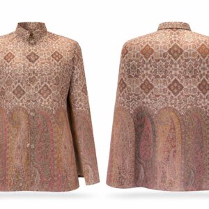 Kani Floral & Paisley Border Cape (Size 44)