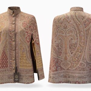 Kani Heritage Tapestry & Imperial Paisley Cape "Antique Rose Medallion" (Size 42)