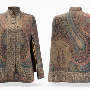 Kani Paisley Heritage Cape "Blue Medallion" (Size 44)