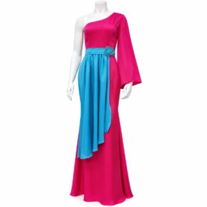 Selena Two-Tone Gown